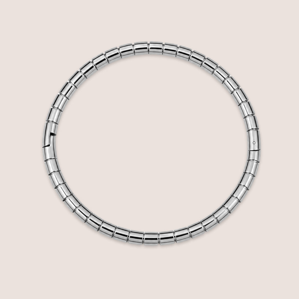 Bamboo Style Hinged Bangle