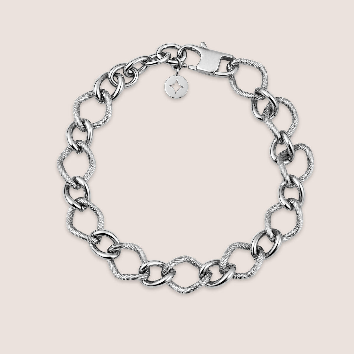 Wide Link Chain Bracelet