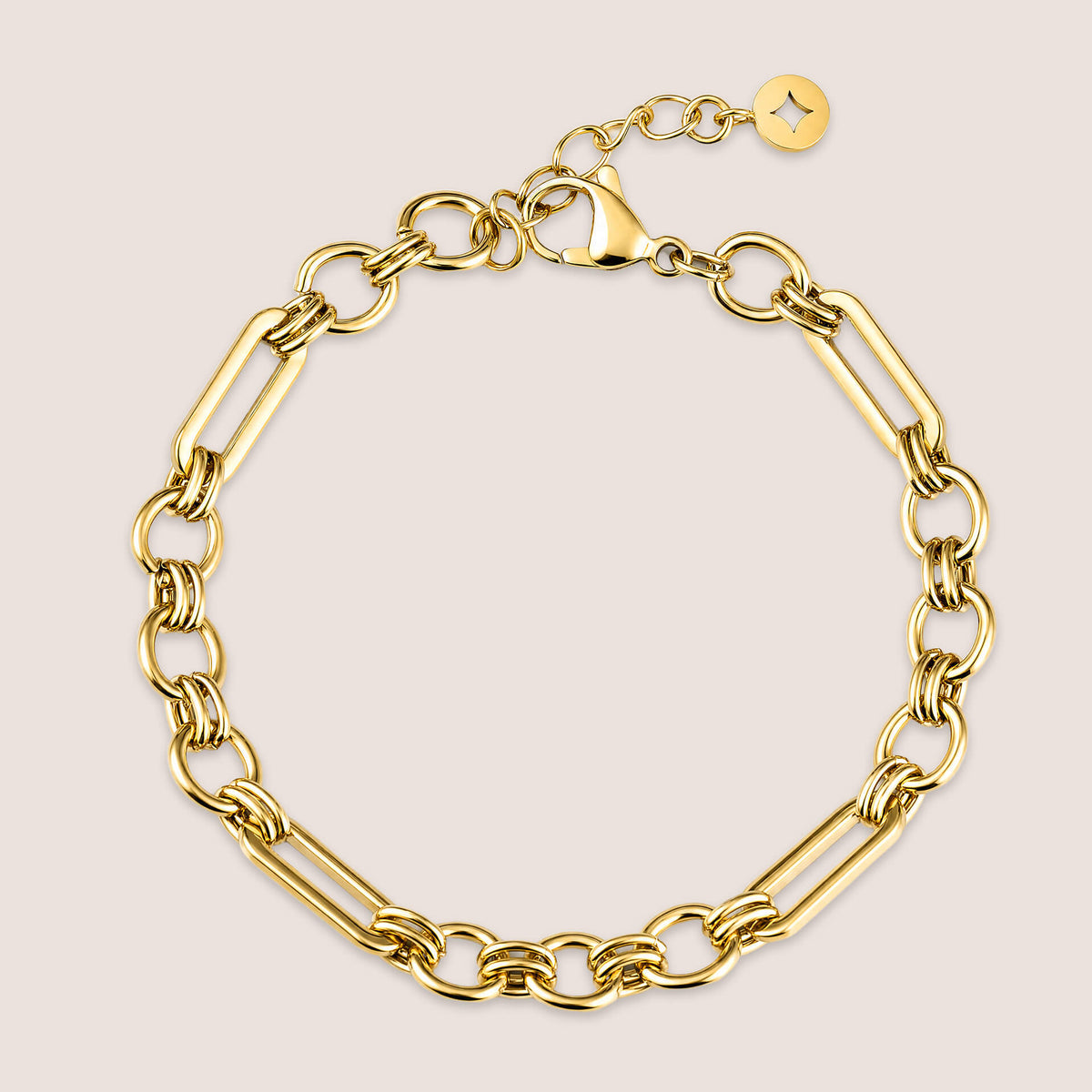 Elongated Link Bracelet