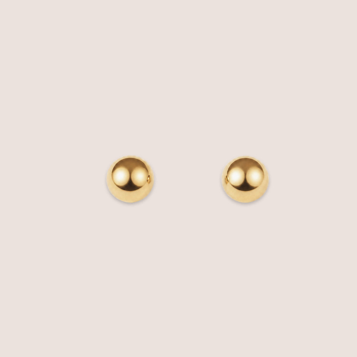 Stainless Steel Ball Stud Earrings