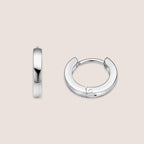 Stainless Steel 9mm Hoop Earrings