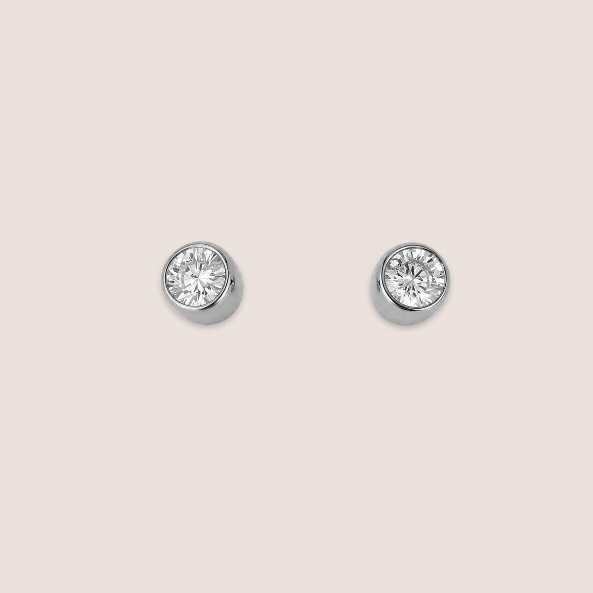 Cubic Zirconia Stud Earrings