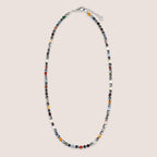 Semi-Precious Multi Colour Beaded Necklace