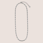 Box Chain Station Link Necklace