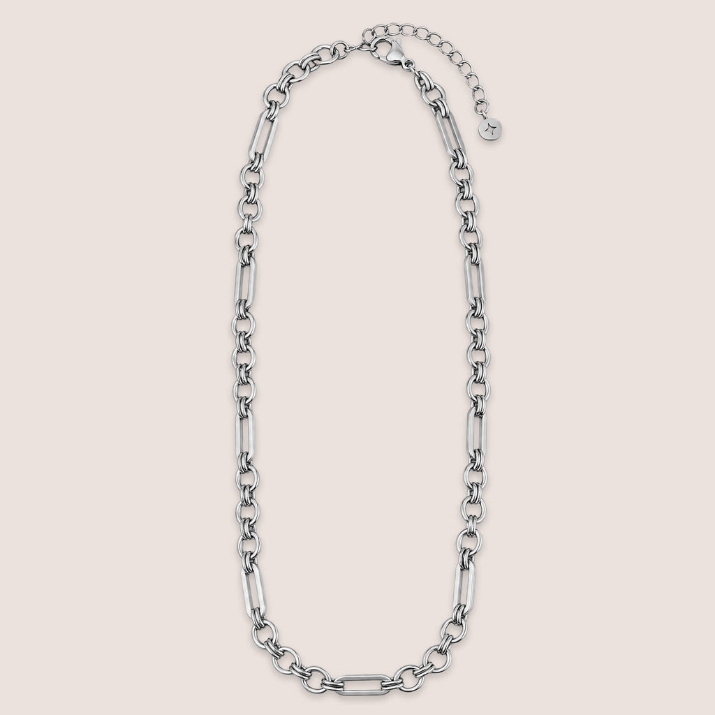 Textured Curb Chain Necklace