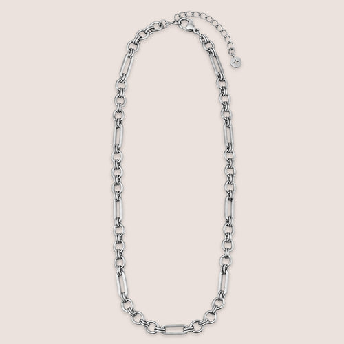 Textured Curb Chain Necklace