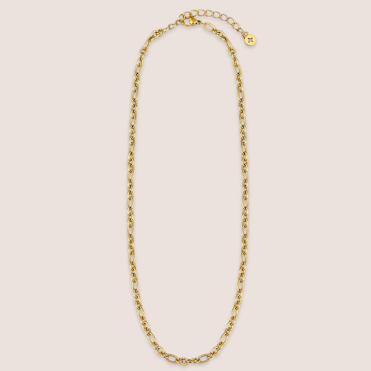 Elongated Link Necklace
