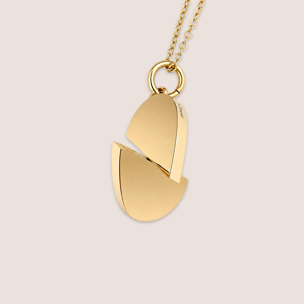 Rotating Tag and Heart Pendant