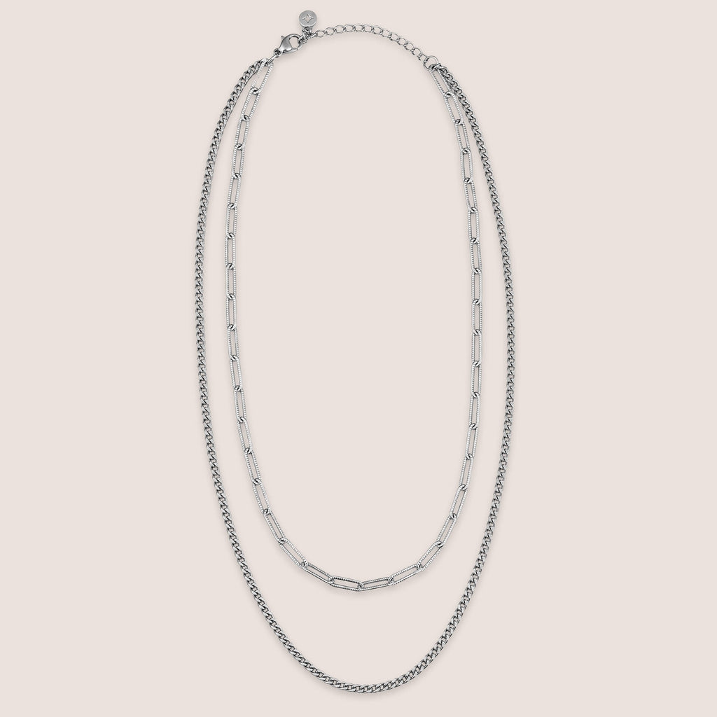 Double Layered Chain Necklace