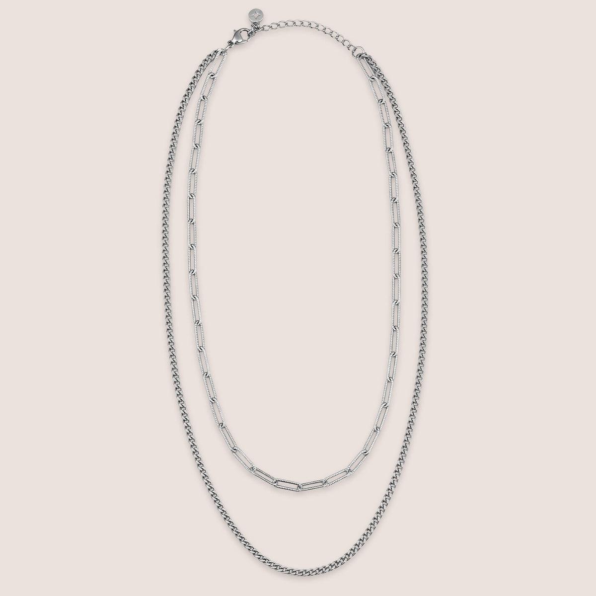 Double Layered Chain Necklace