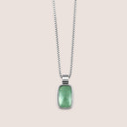Semi-Precious Tag Necklace