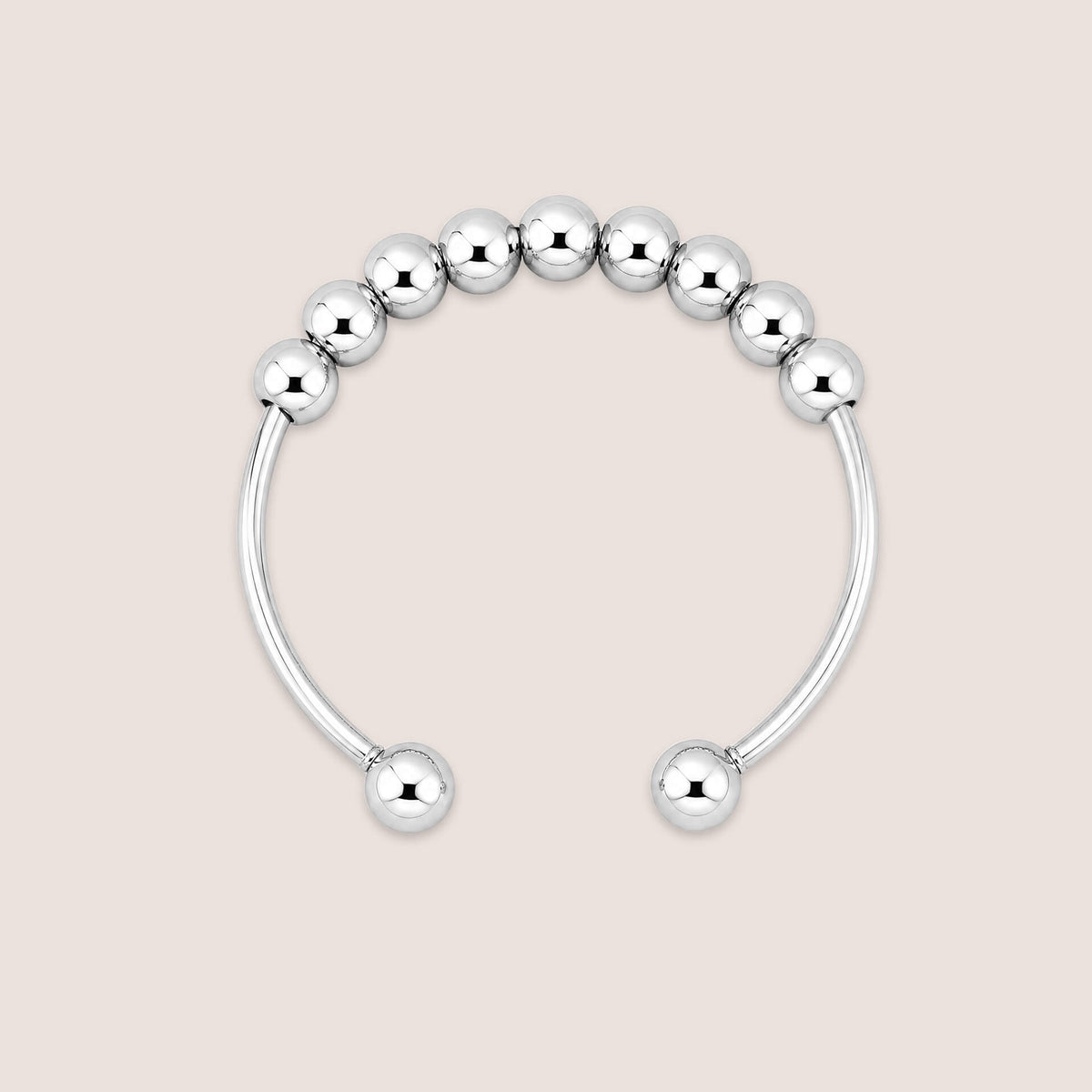 Adjustable Beaded Ring