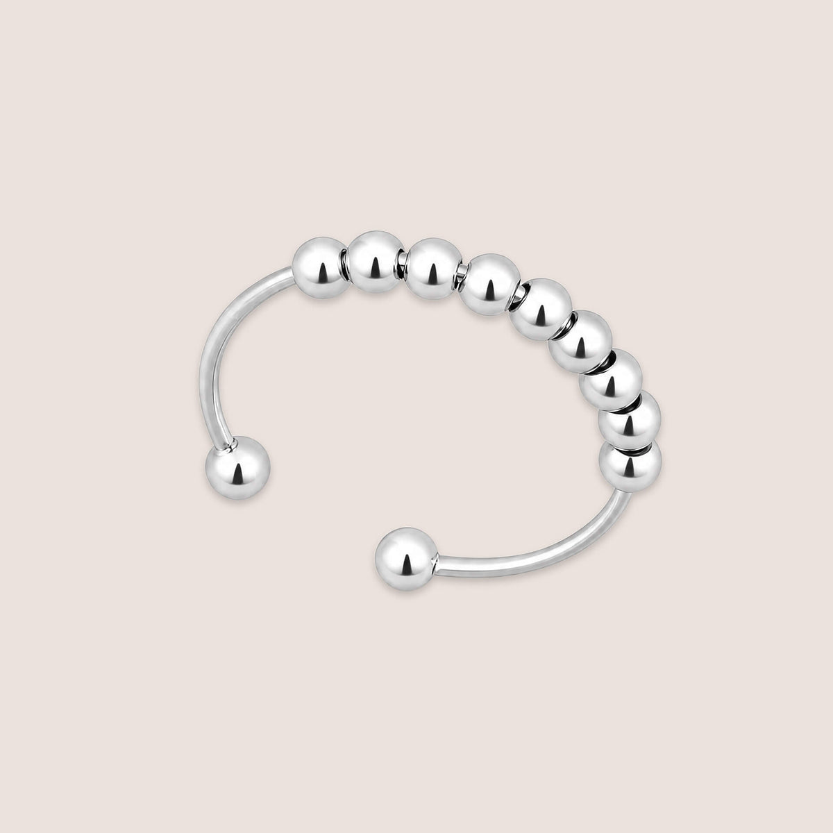 Adjustable Beaded Ring